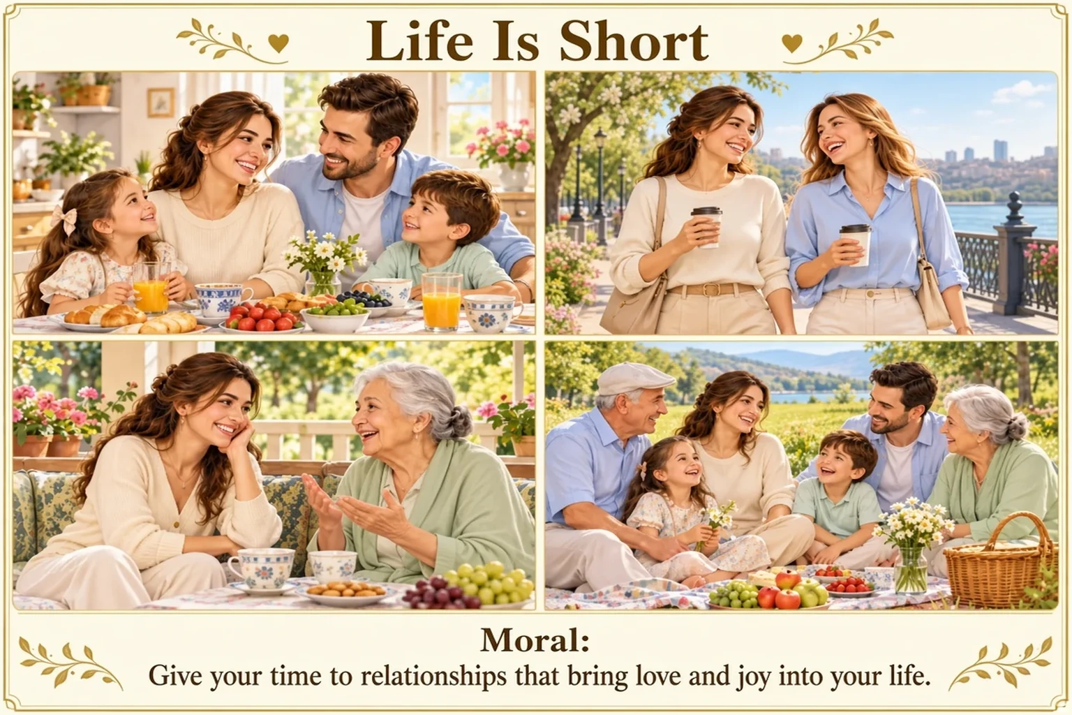 Illustration of Life Is Short