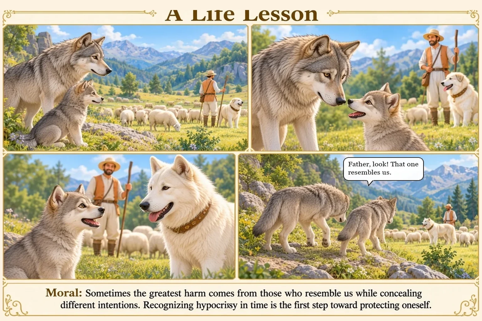 Illustration of A Life Lesson