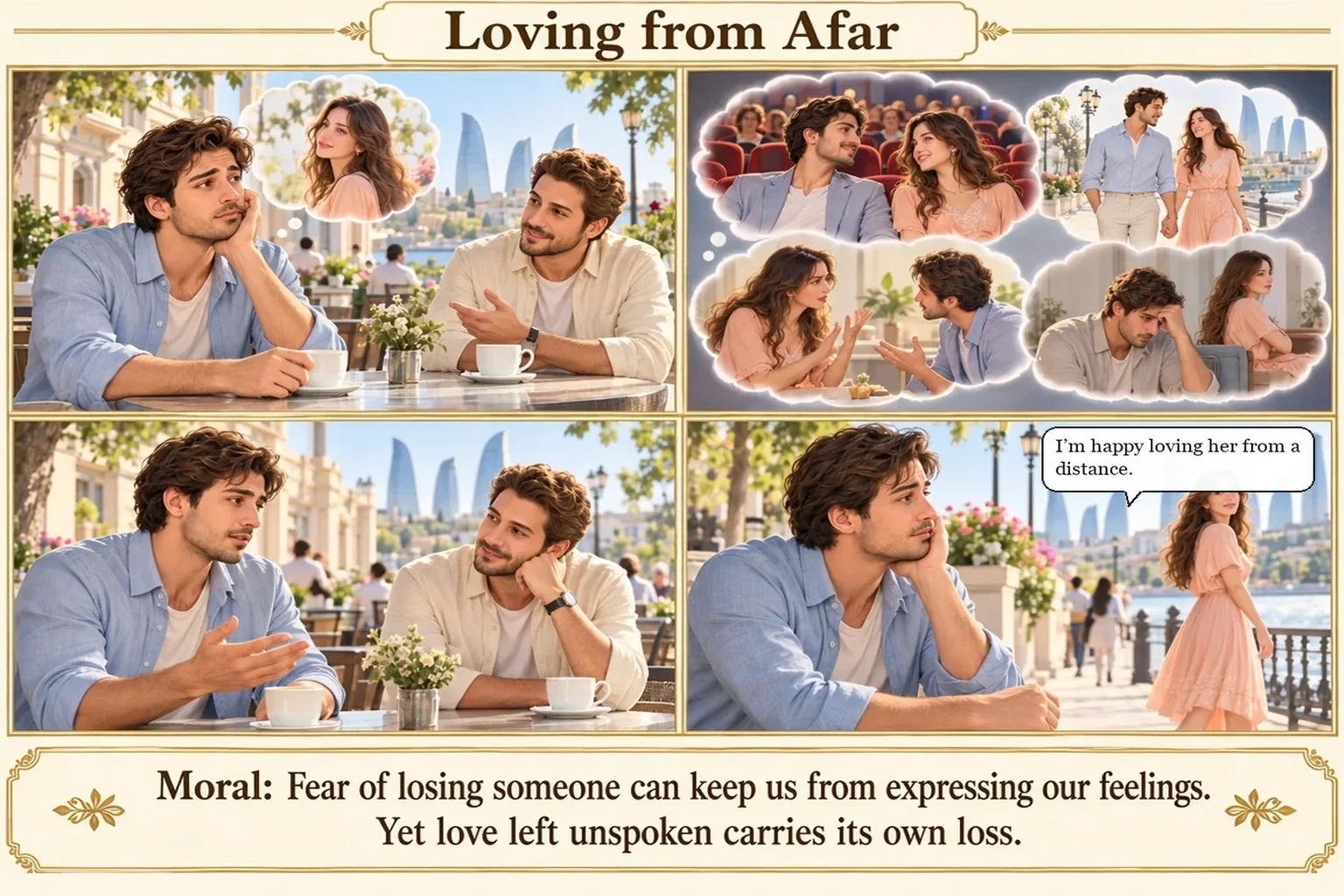 Illustration of Loving from Afar
