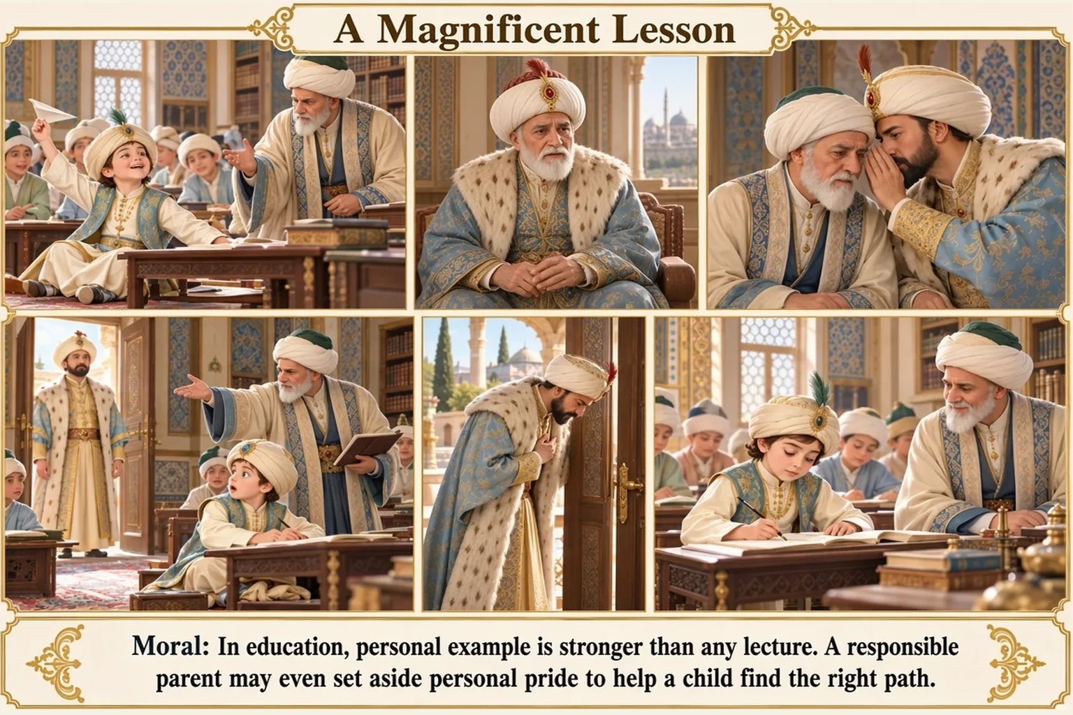 Illustration of A Magnificent Lesson