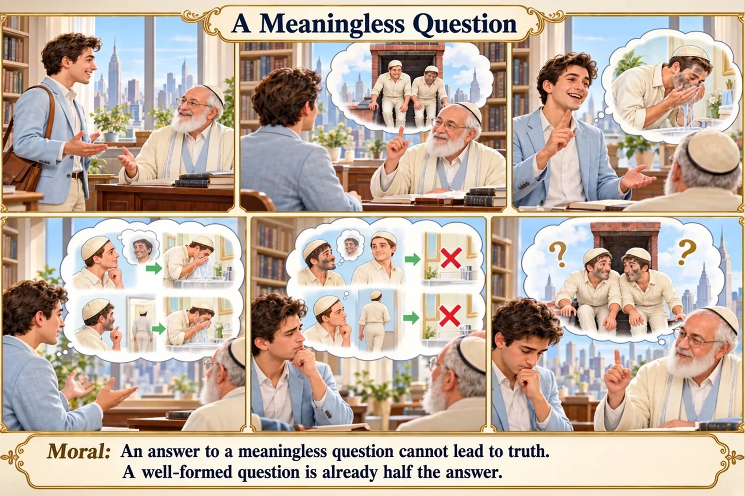 Illustration of A Meaningless Question