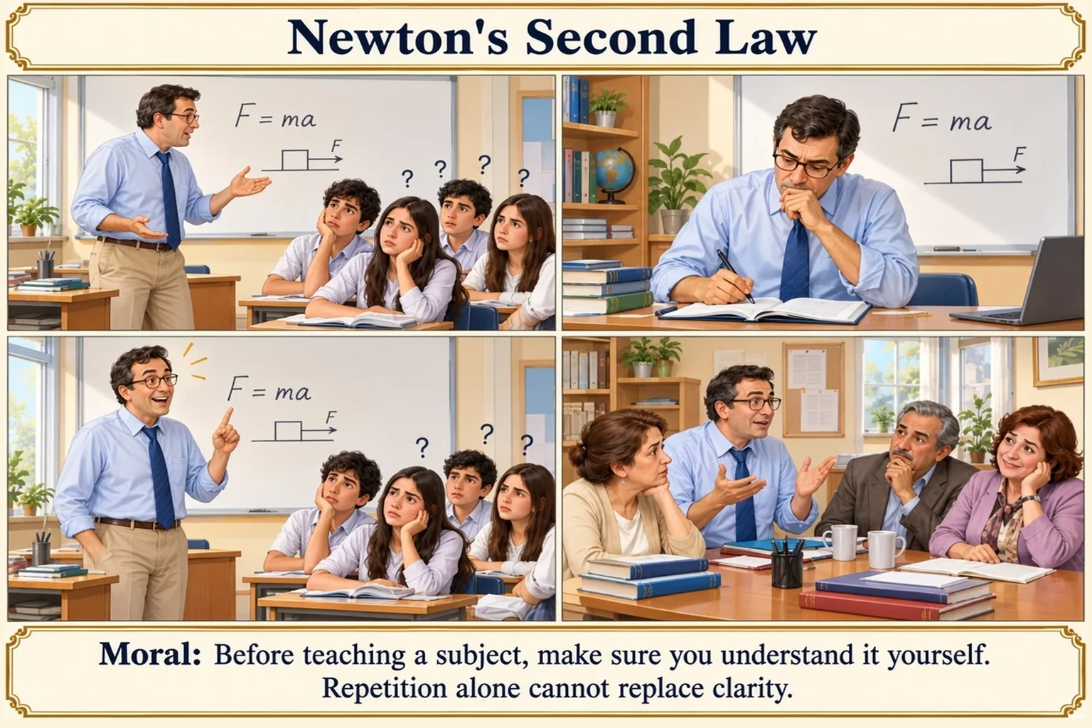 Illustration of Newton’s Second Law