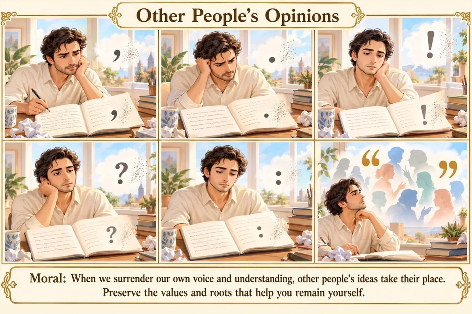 Illustration of Other People's Opinions