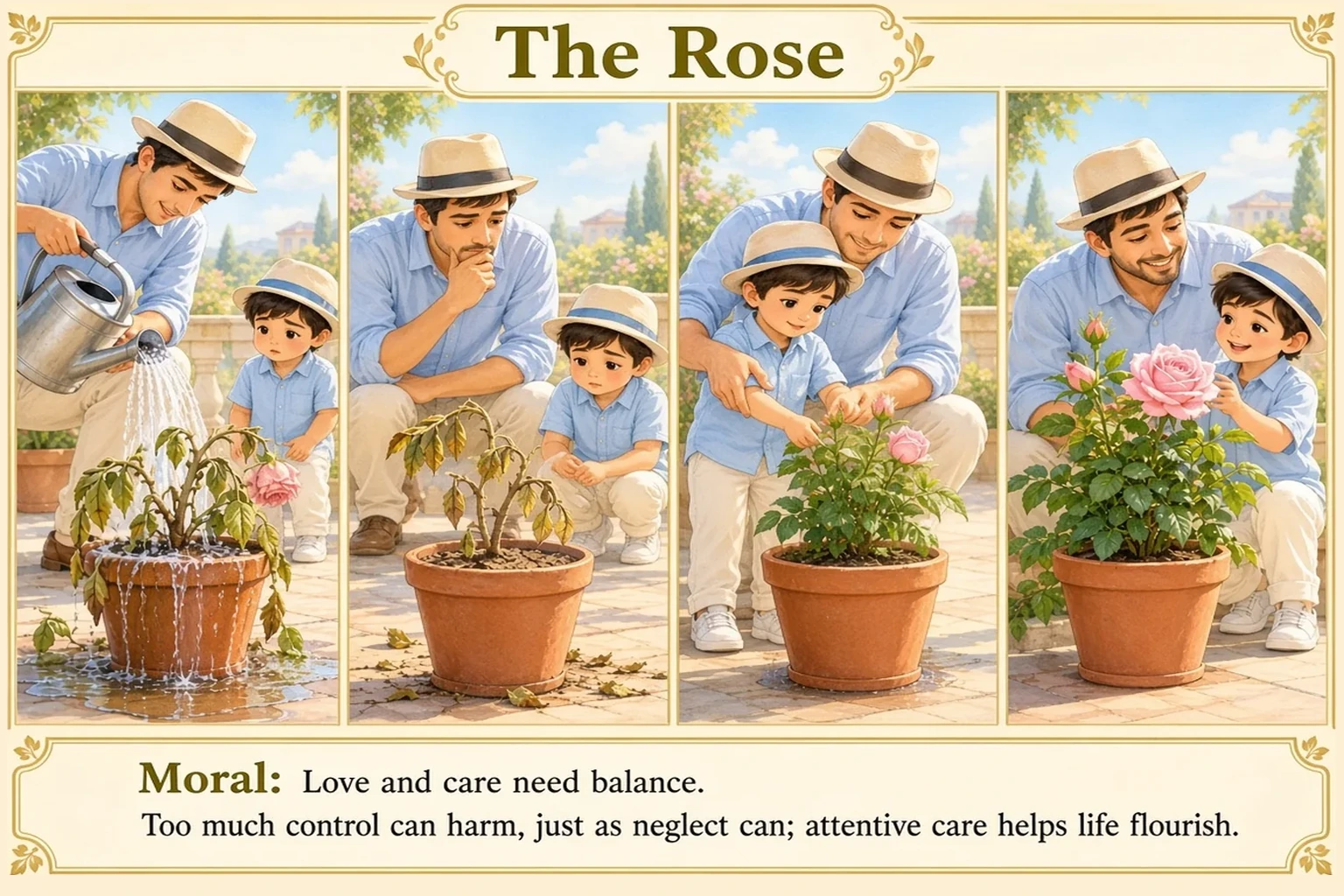 Illustration of The Rose