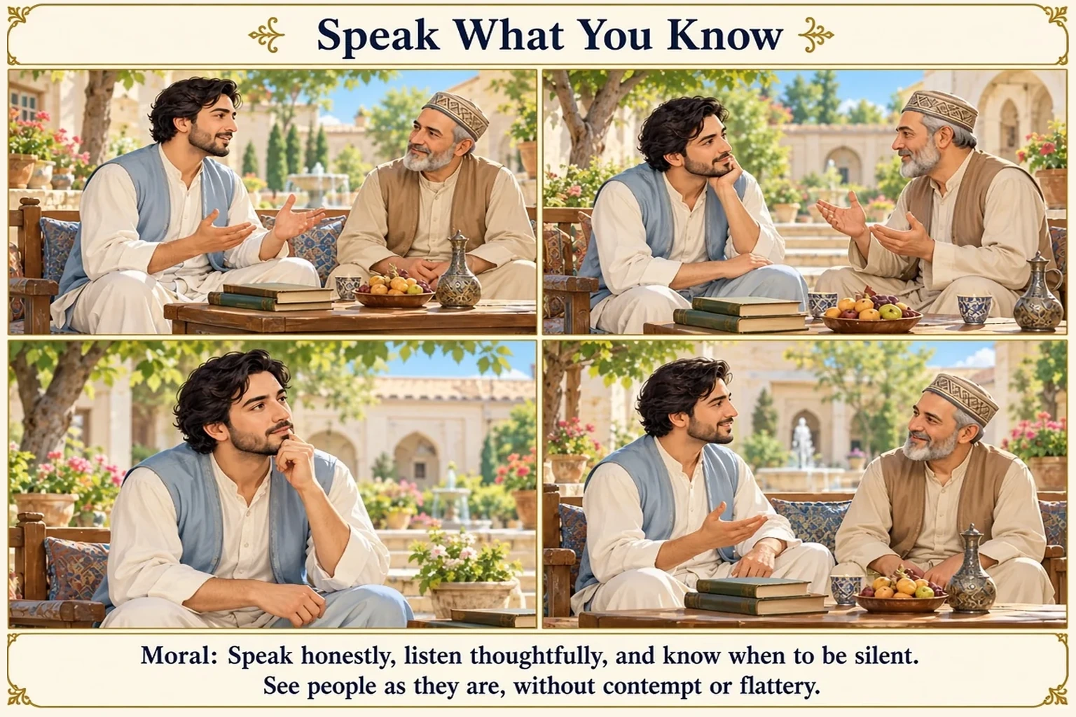 Illustration of Speak What You Know