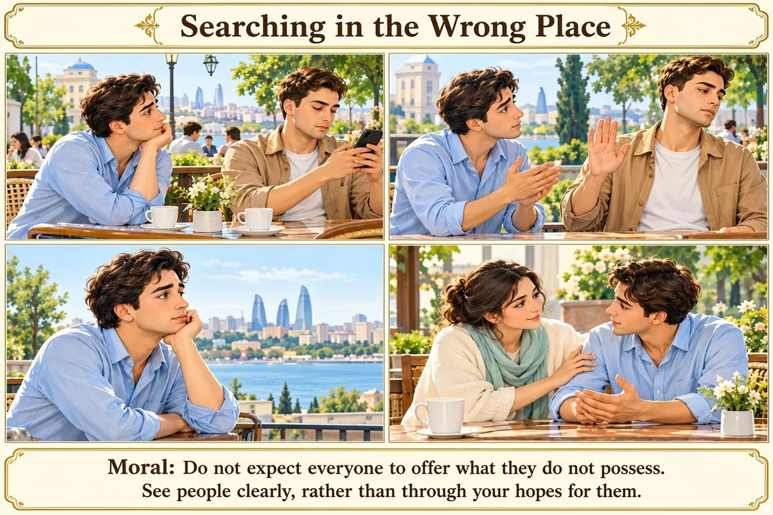 Illustration of Searching in the Wrong Place