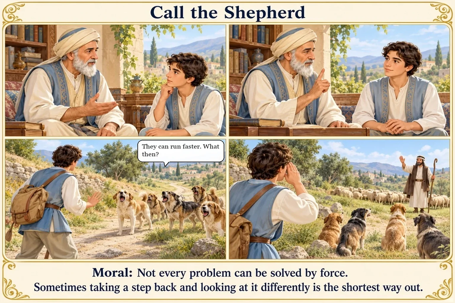 Illustration of Call the Shepherd