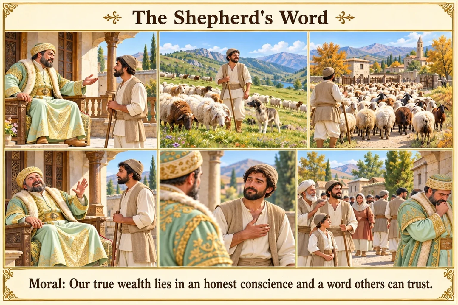 Illustration of The Shepherd's Word