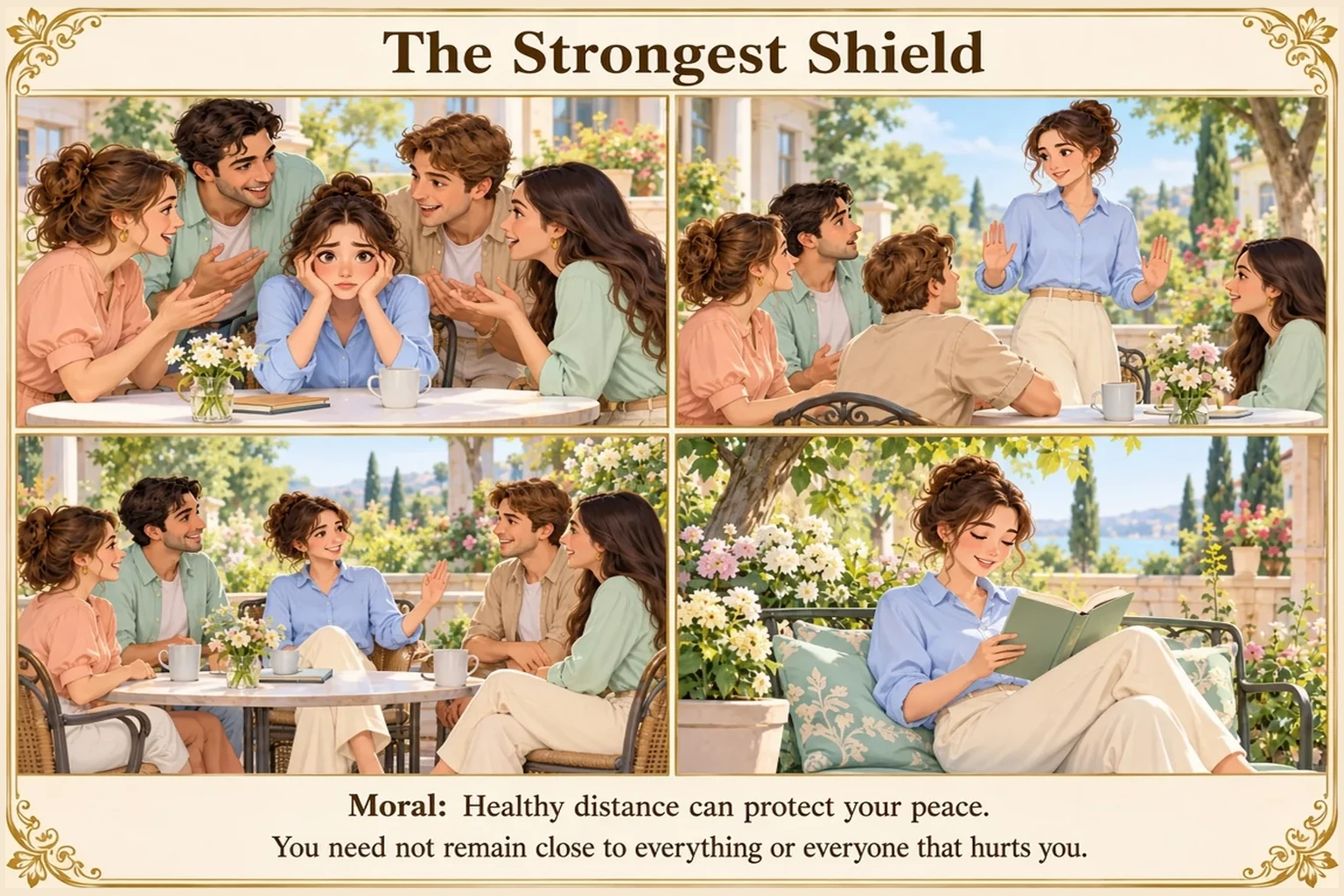 Illustration of The Strongest Shield