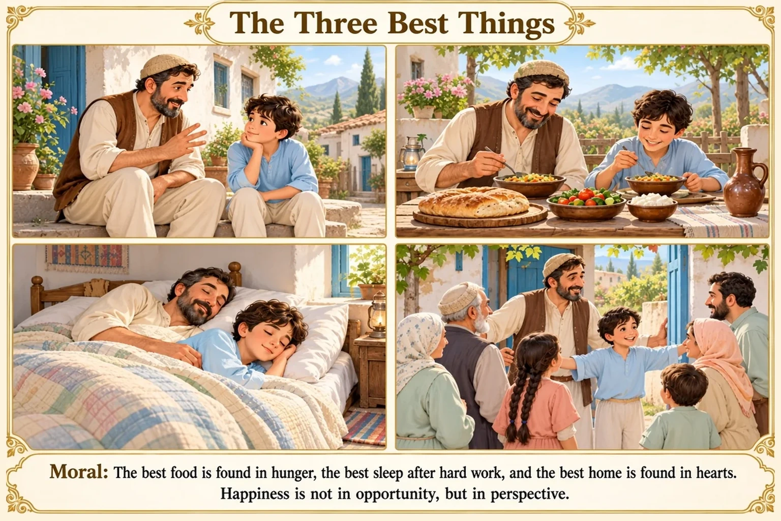 Illustration of The Three Best Things