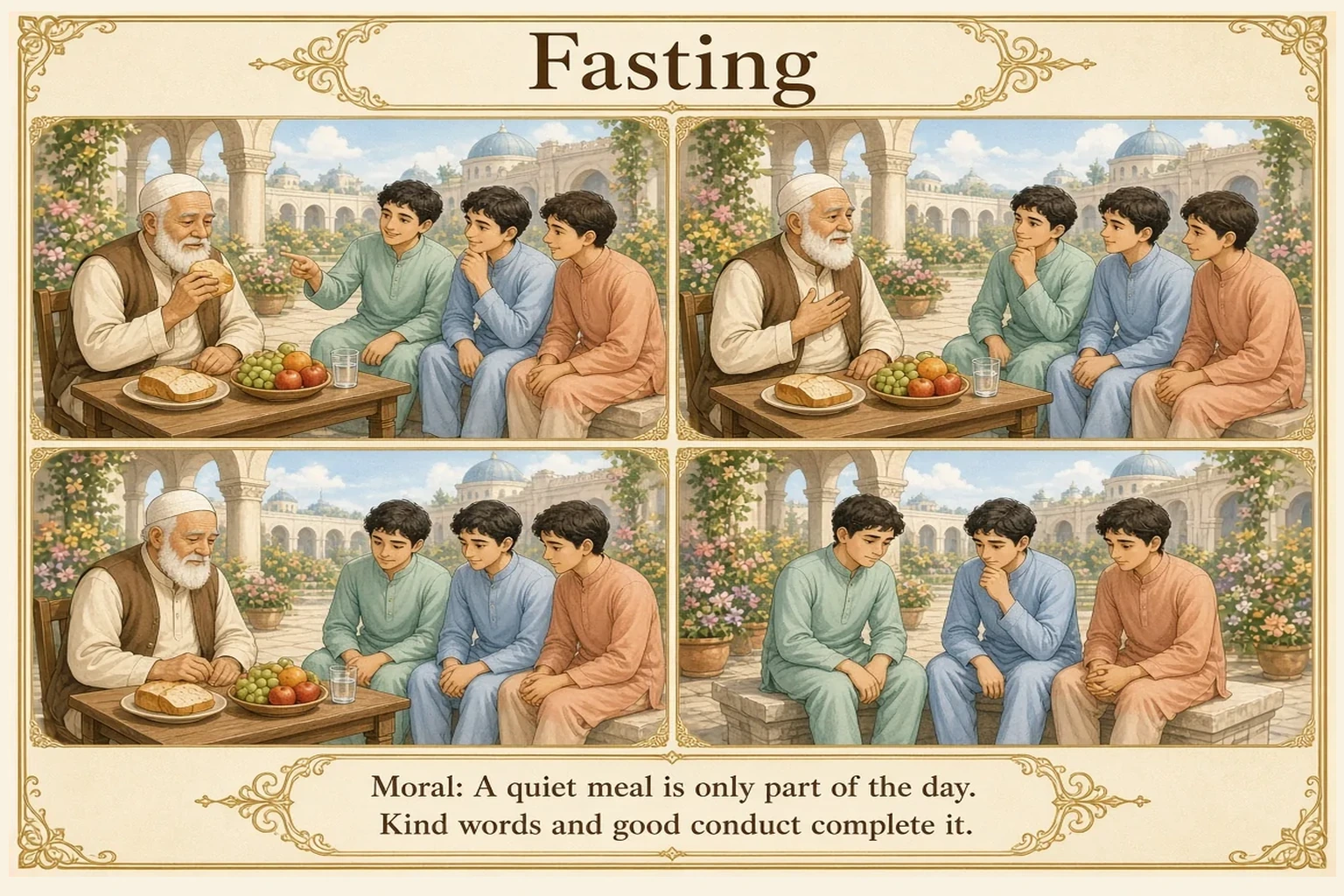 Illustration of Fasting