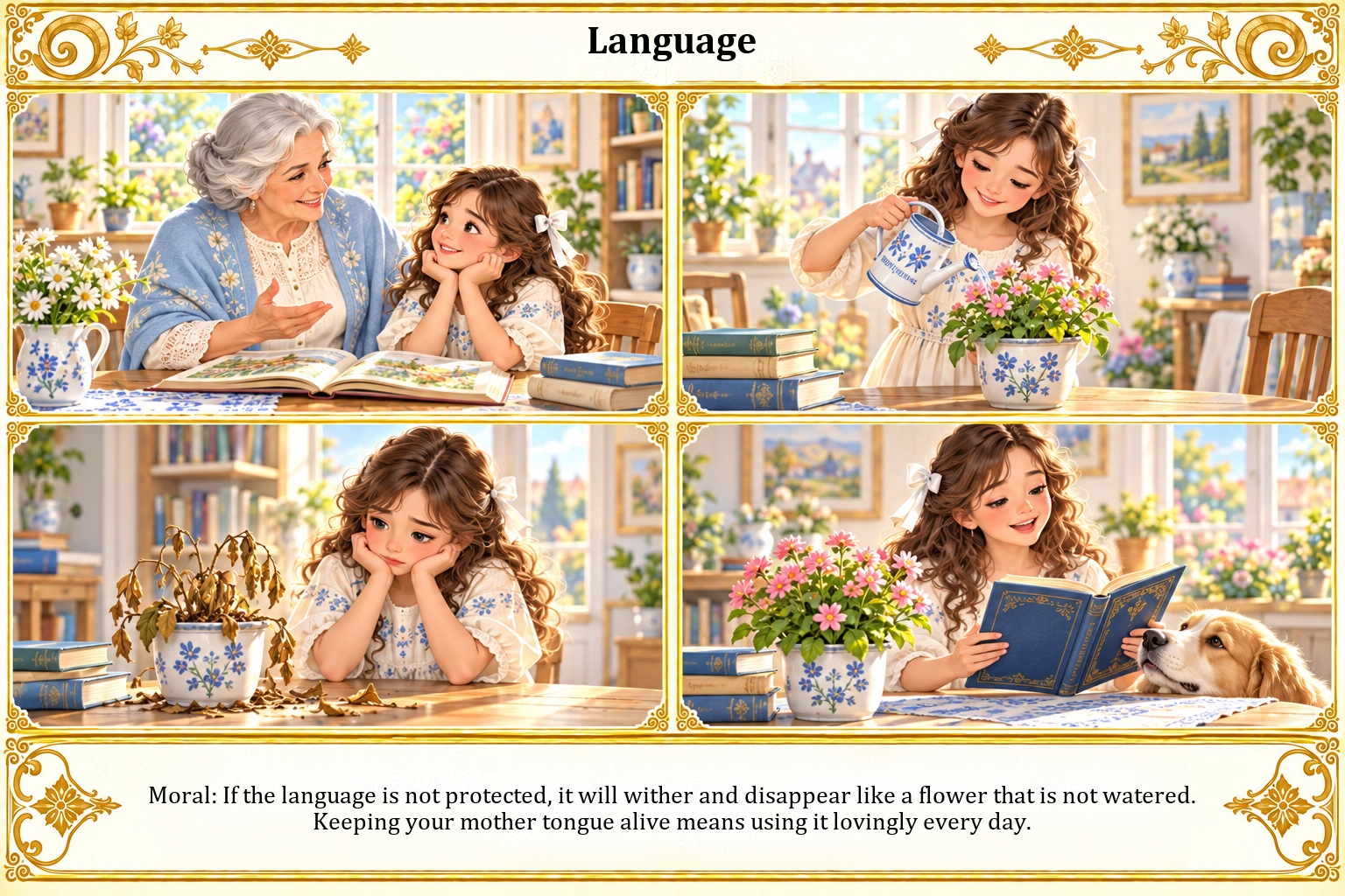 Illustration of Language