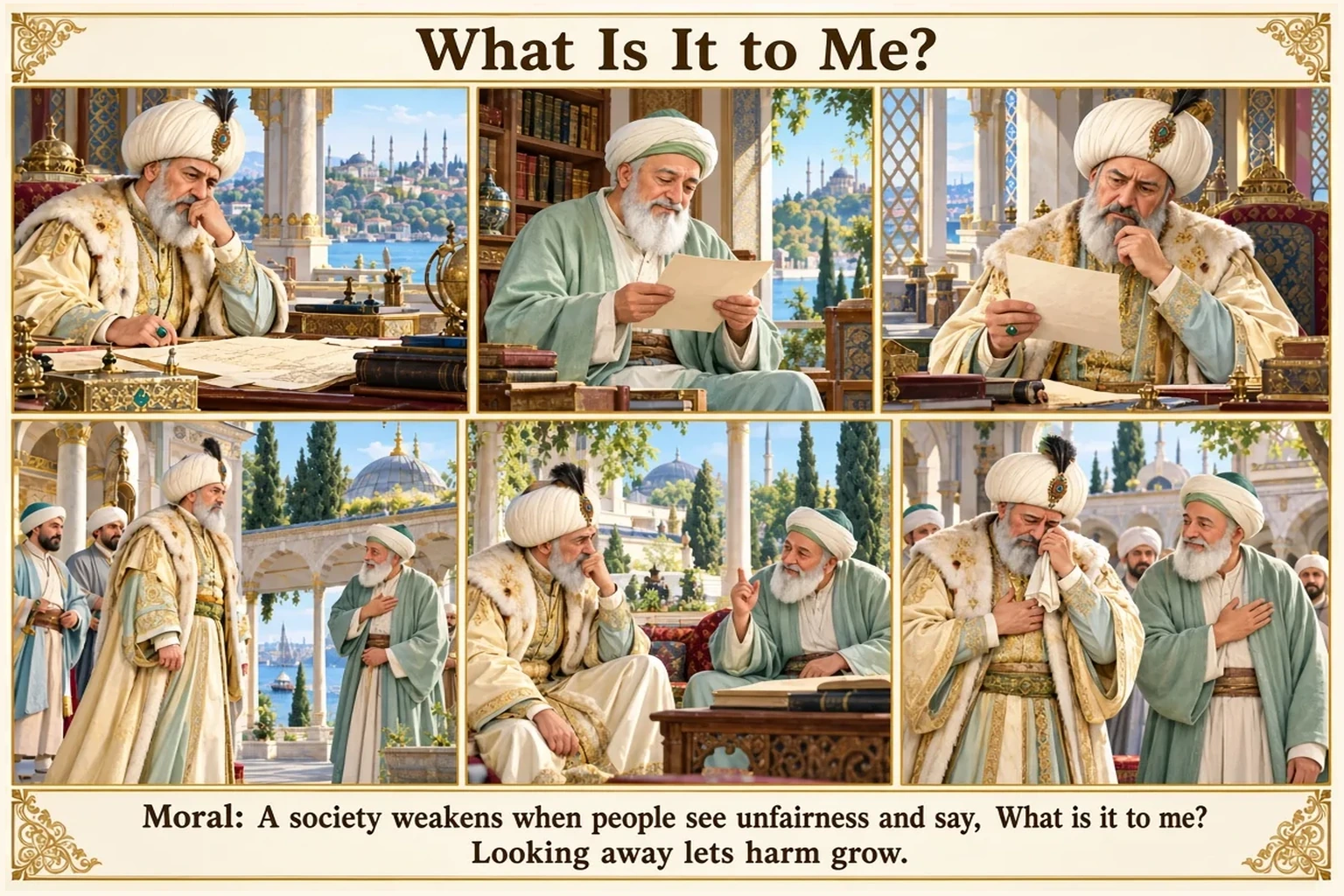 Illustration of What Is It to Me?