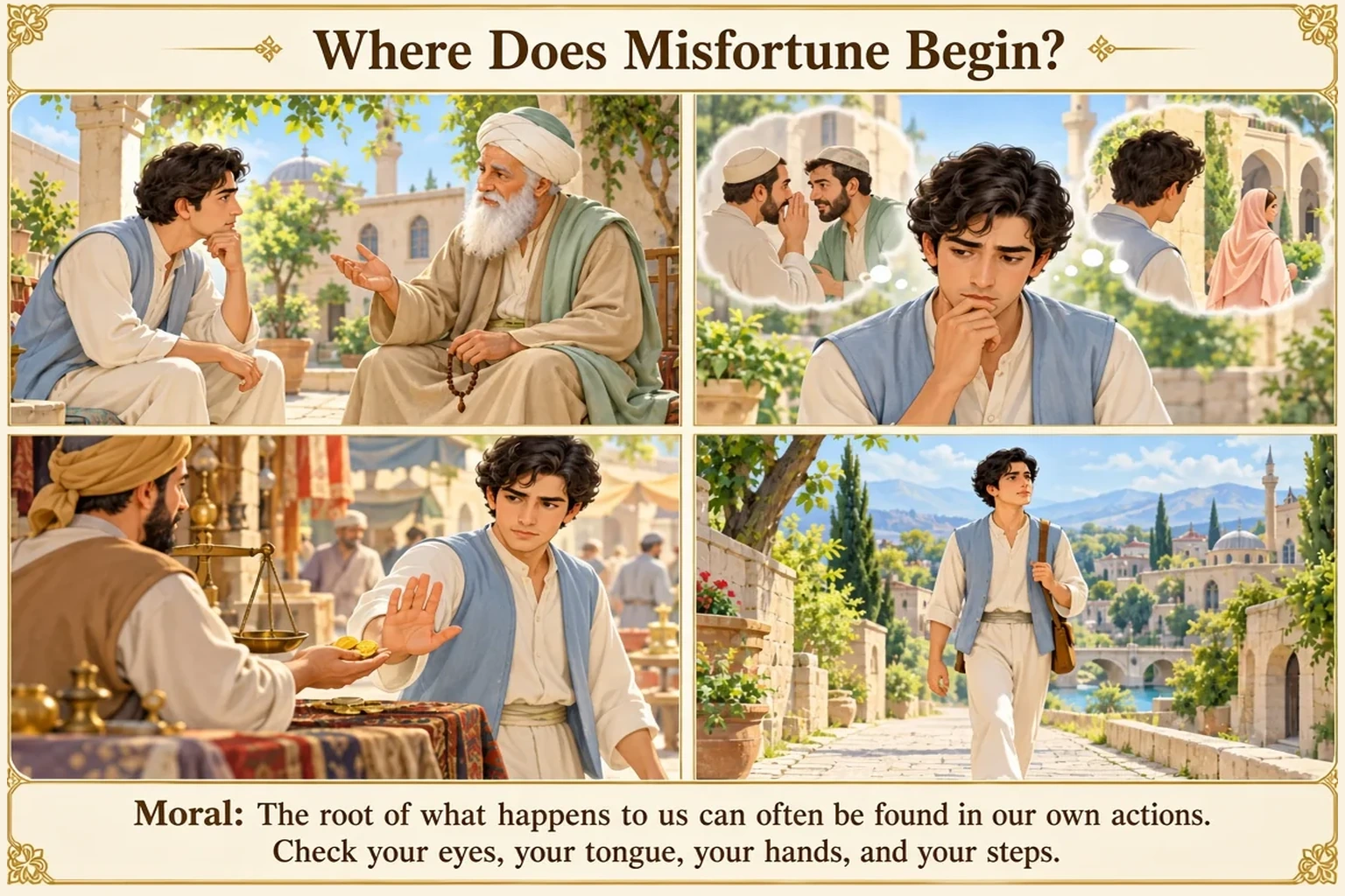 Illustration of Where Does Misfortune Come From?