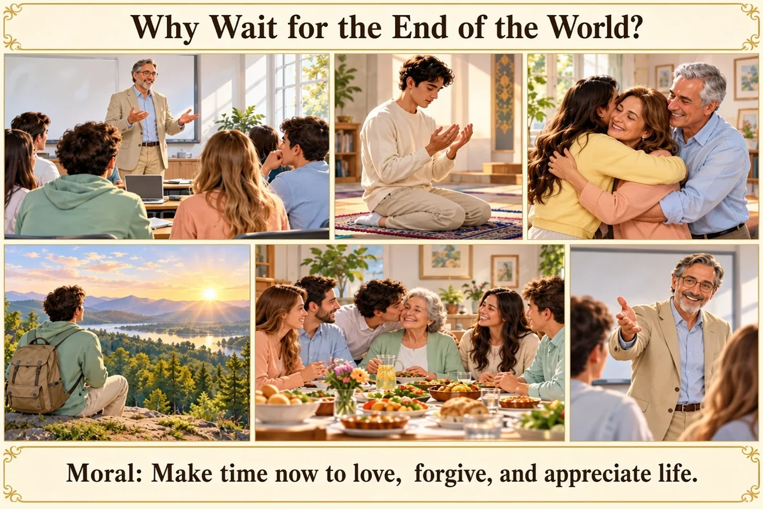 Illustration of Why Wait for the End of the World?