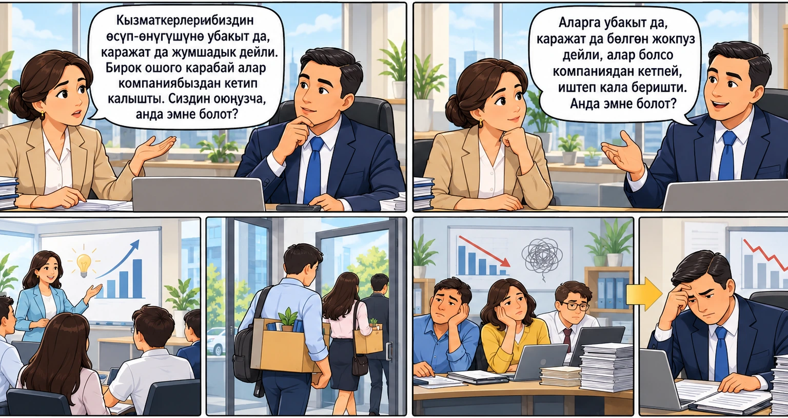 Башкы бухгалтер жана башкы директор сүрөтү