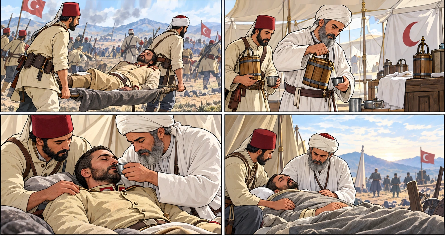 Шейиттик шербетин ичүү сүрөтү