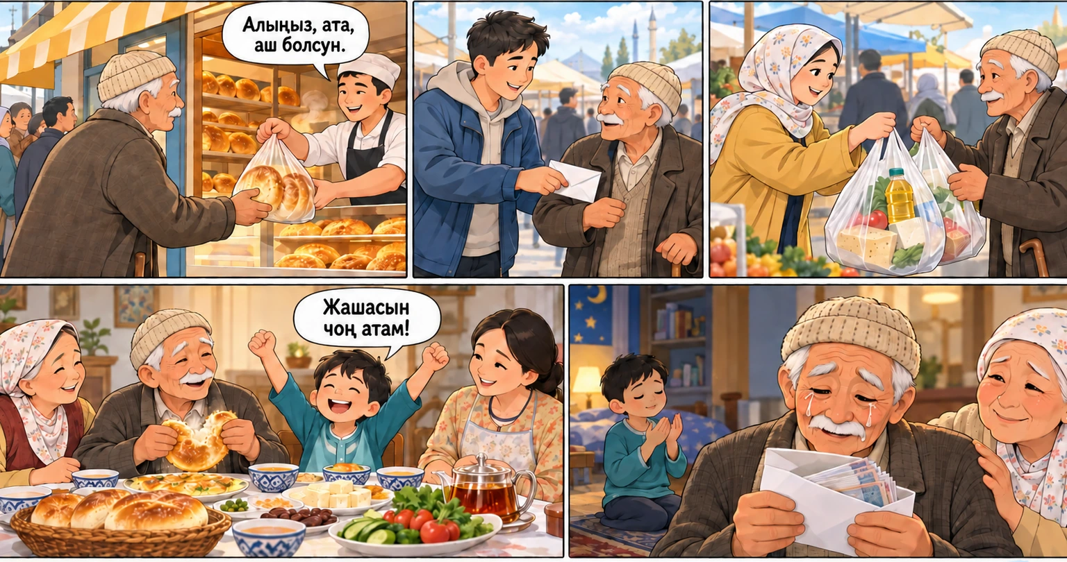 Ысык нан сүрөтү