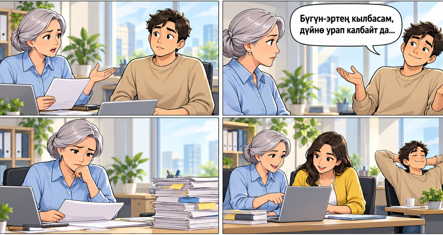 Бүгүн-эртең кылбасам, дүйнө урап калбайт да сүрөтү