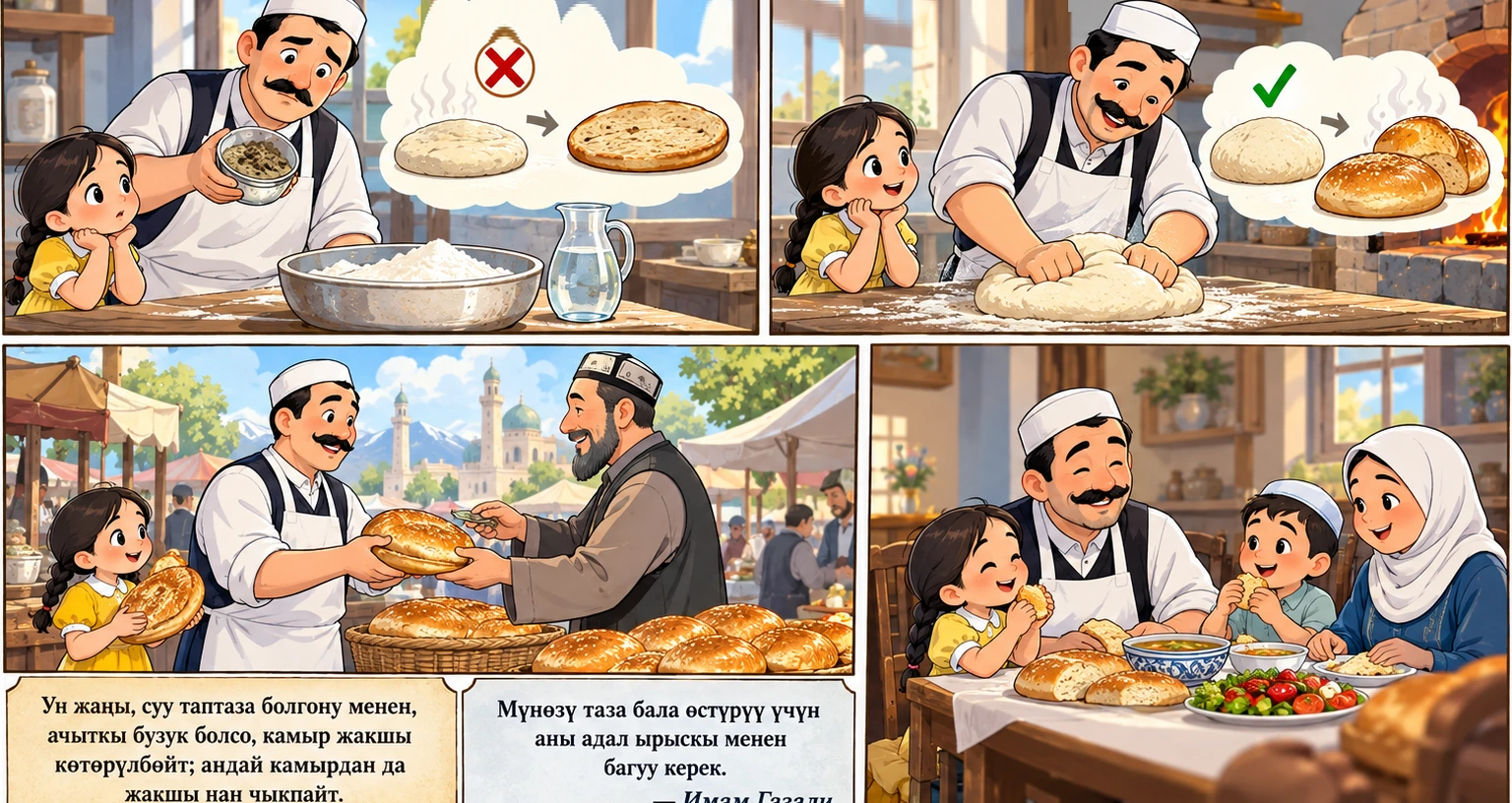 Адал тилке сүрөтү