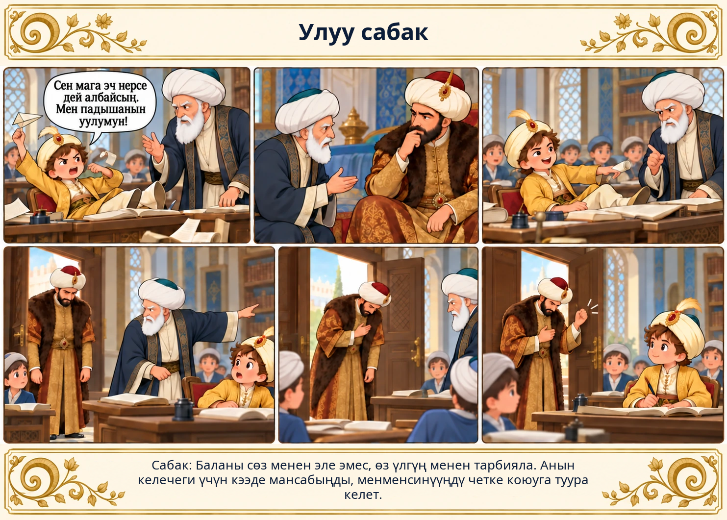 Улуу сабак сүрөтү
