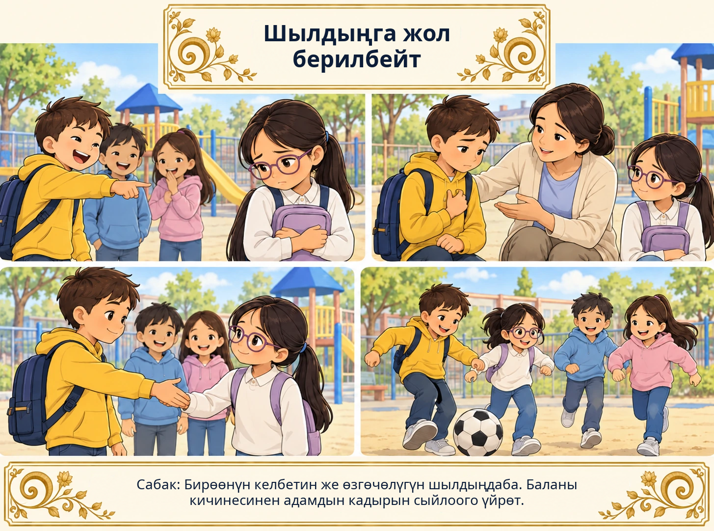 Шылдыңга жол берилбейт сүрөтү