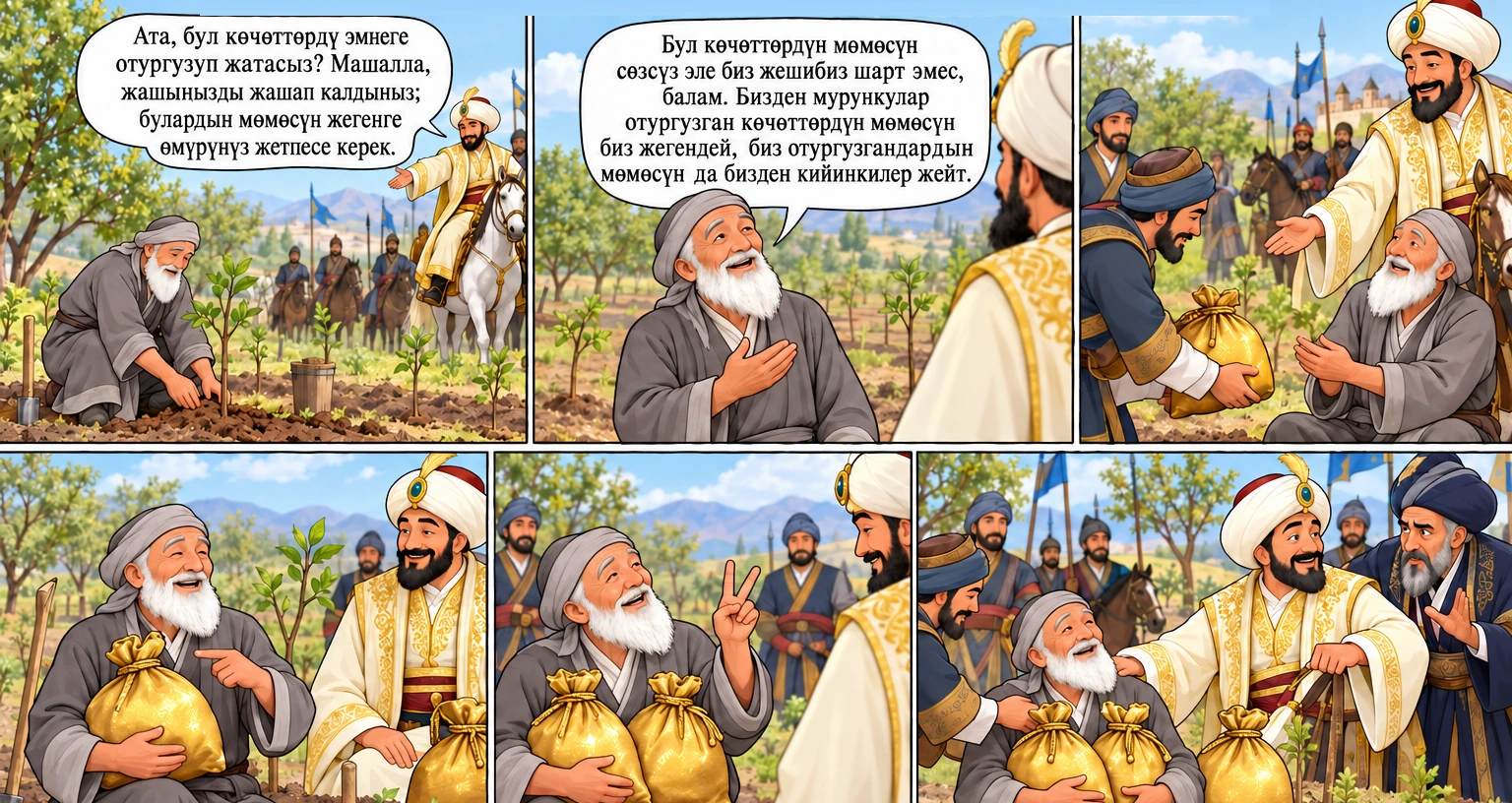 Түбүнө таруу айдоо сүрөтү
