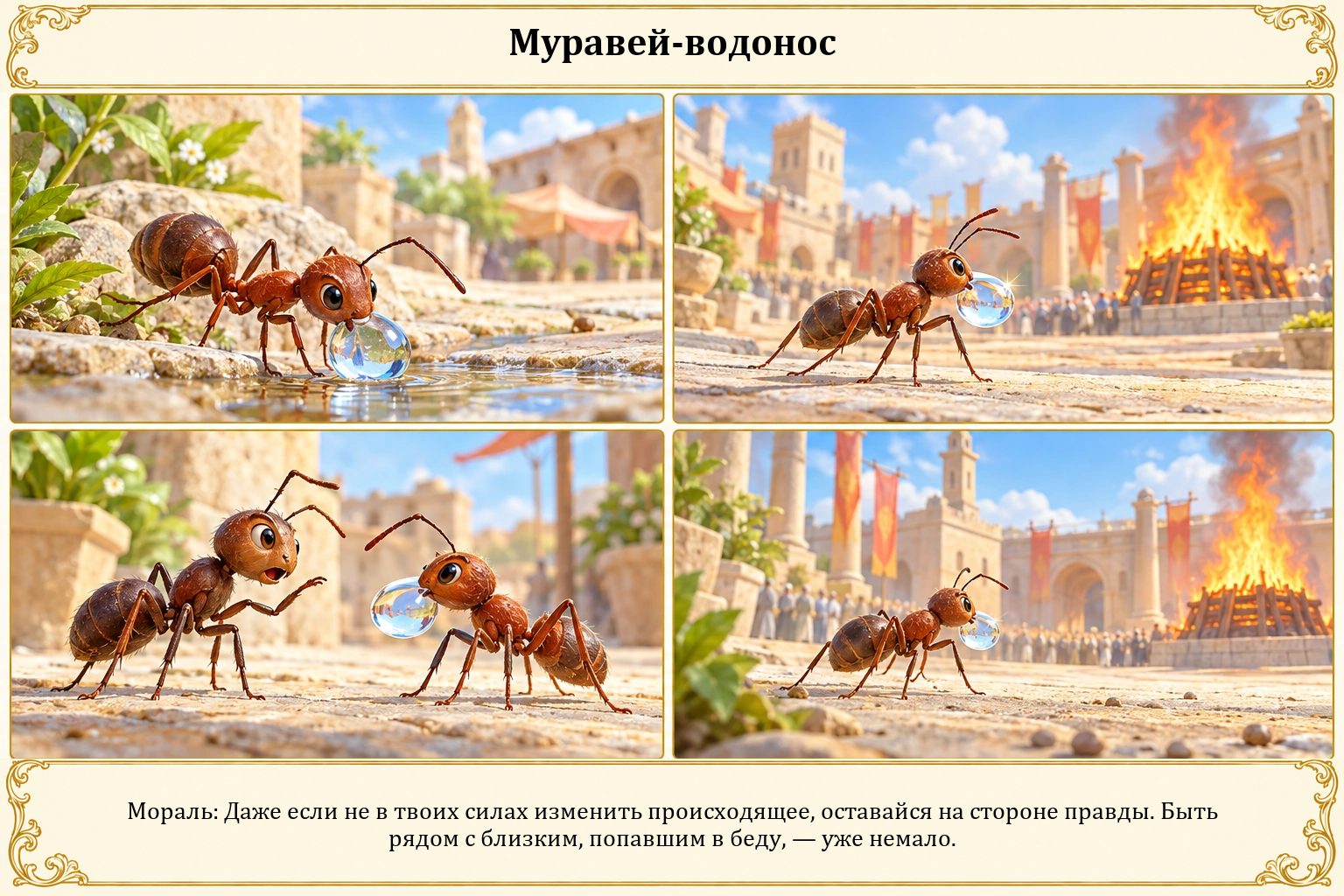 Иллюстрация: Муравей-водонос