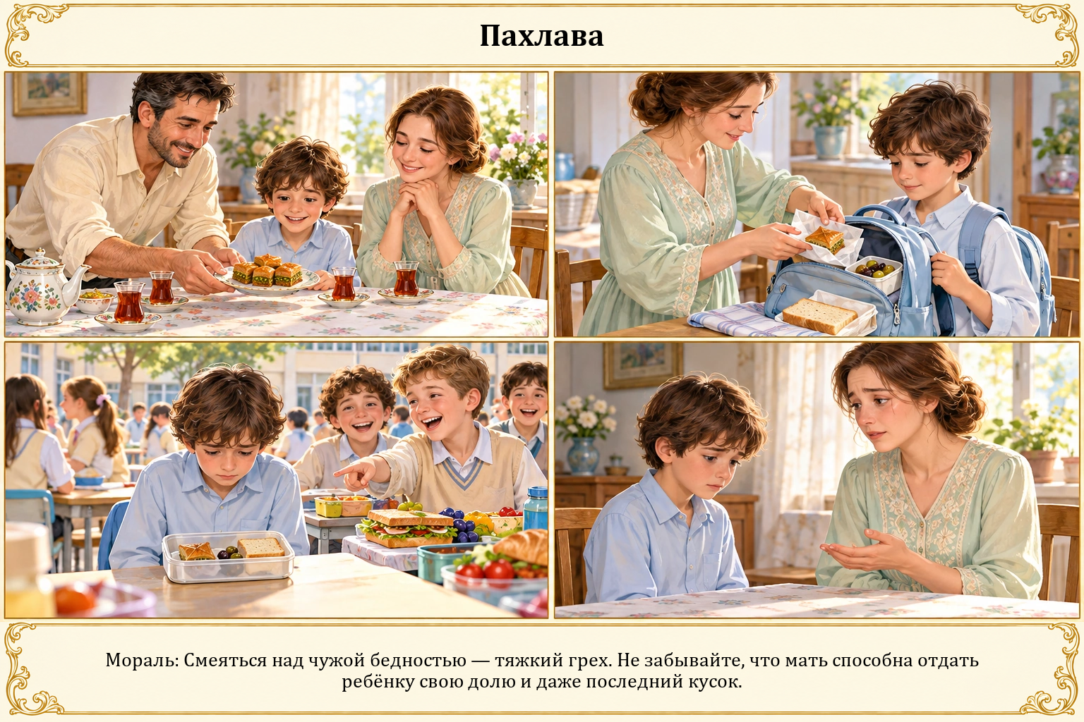 Иллюстрация: Пахлава