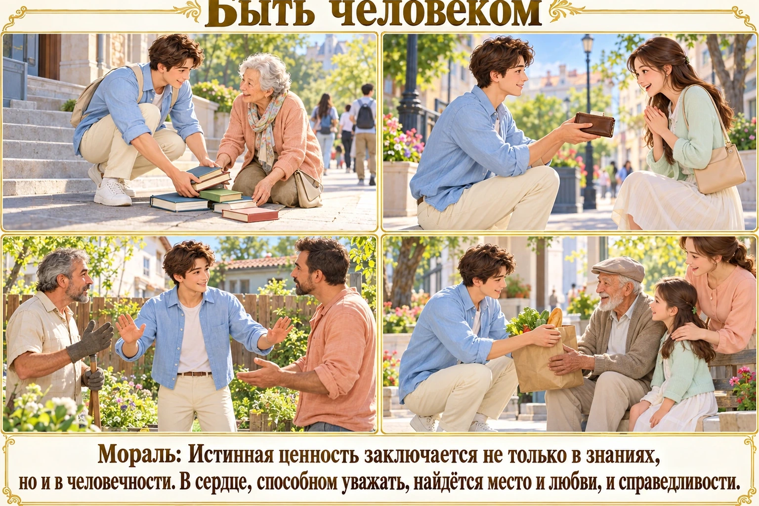 Иллюстрация: Быть человеком