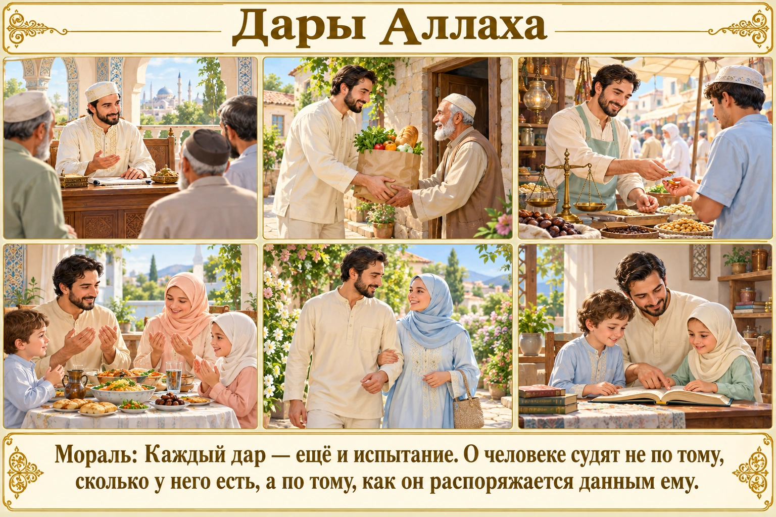 Иллюстрация: Дары Аллаха
