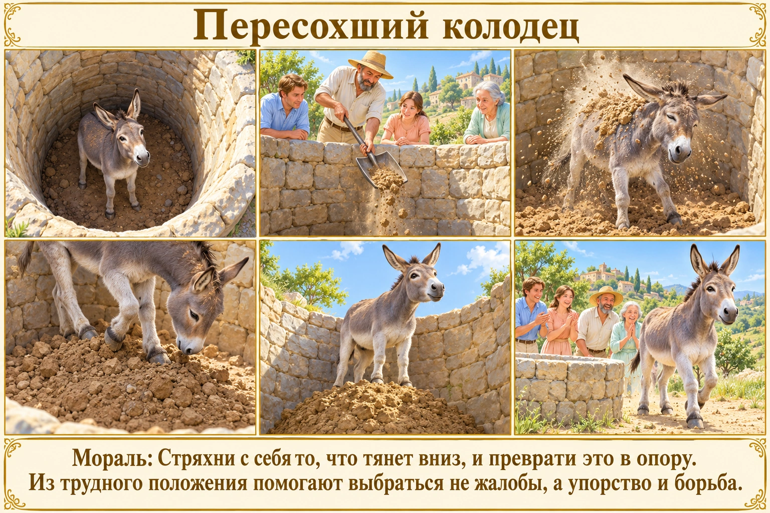 Иллюстрация: Пересохший колодец