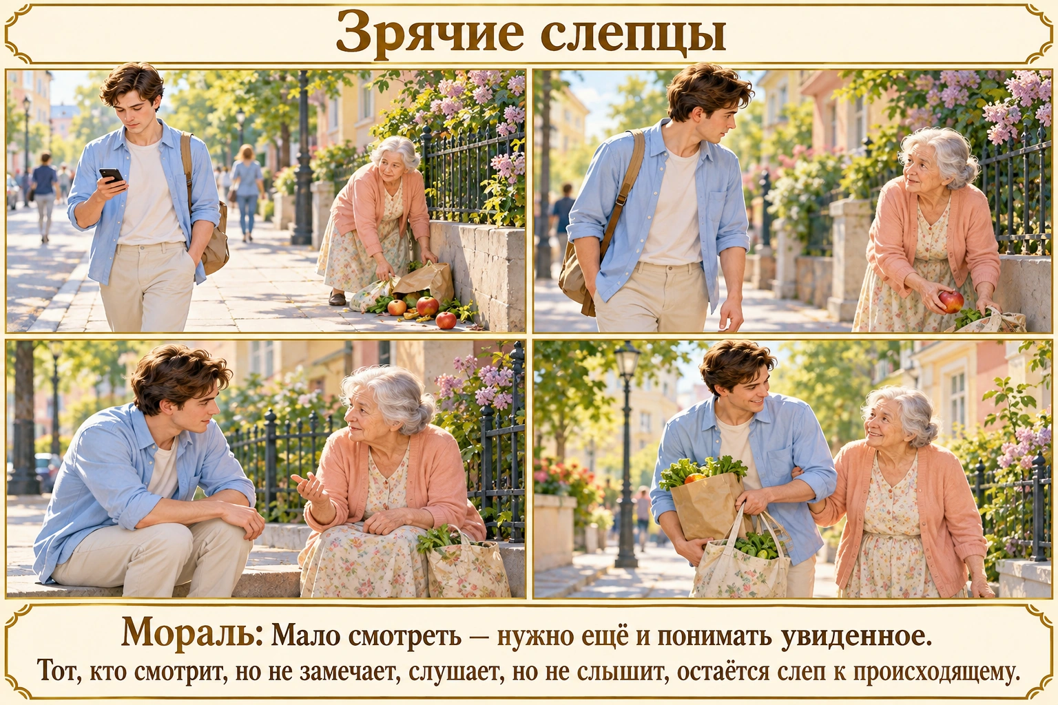 Иллюстрация: Зрячие слепцы