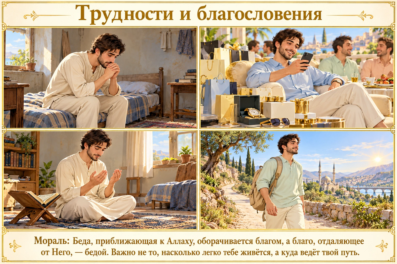 Иллюстрация: Трудности и благословения