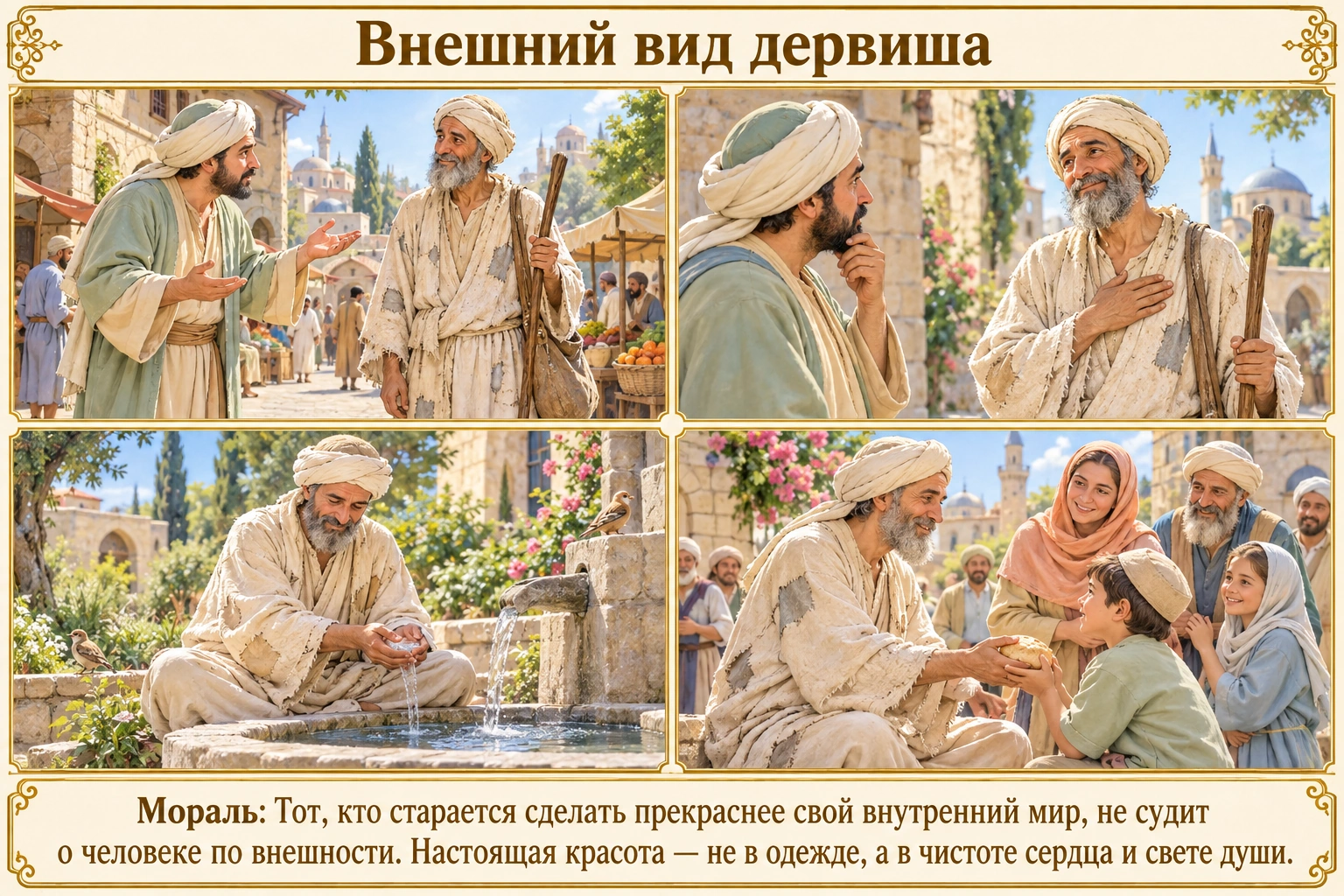 Иллюстрация: Одежда дервиша