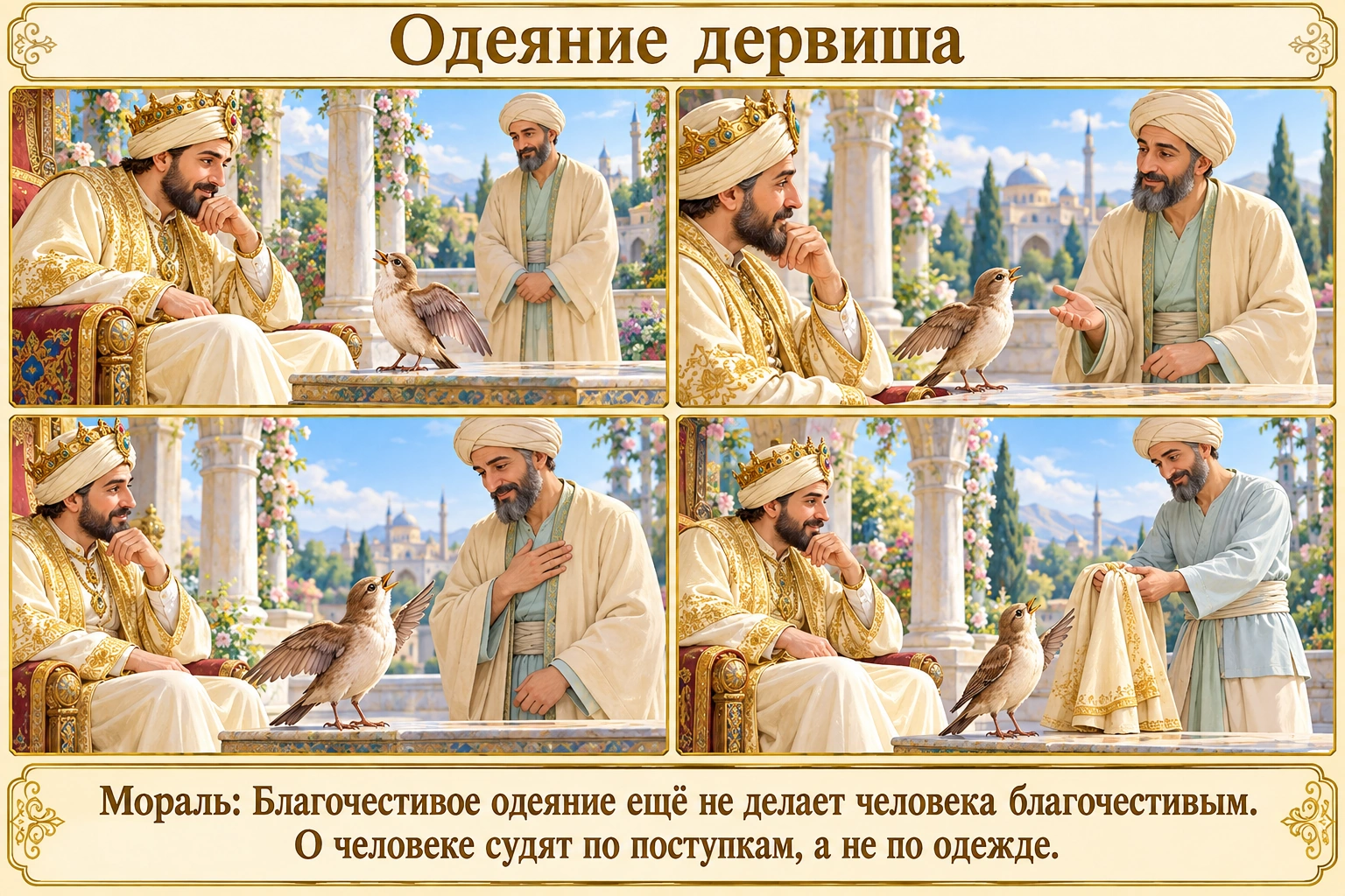 Иллюстрация: Одеяние дервиша