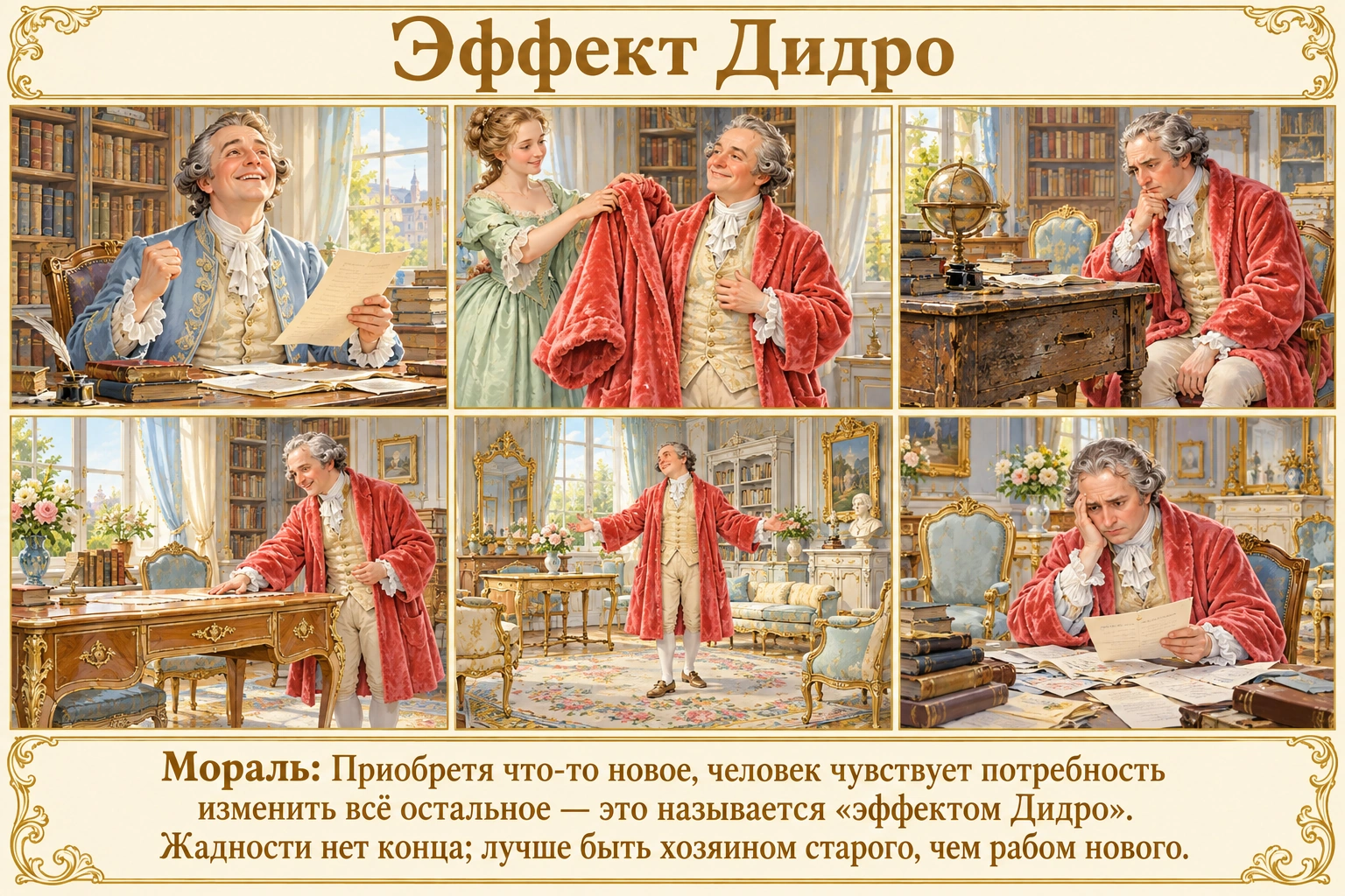 Иллюстрация: Эффект Дидро