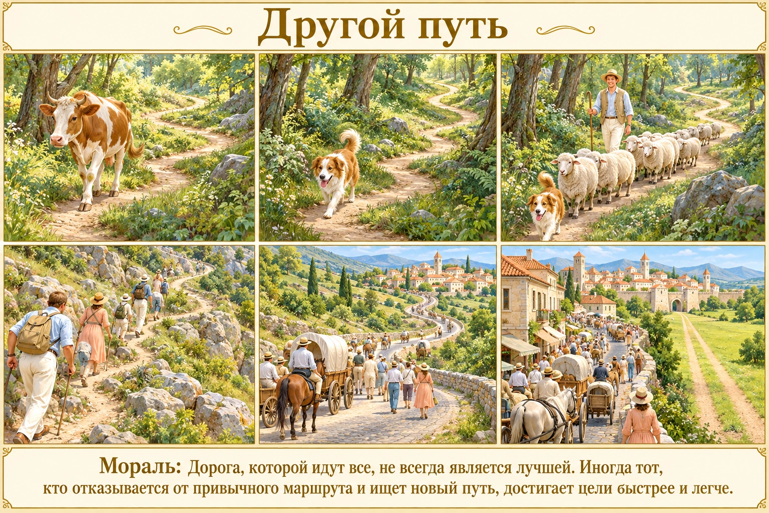 Иллюстрация: Другой путь