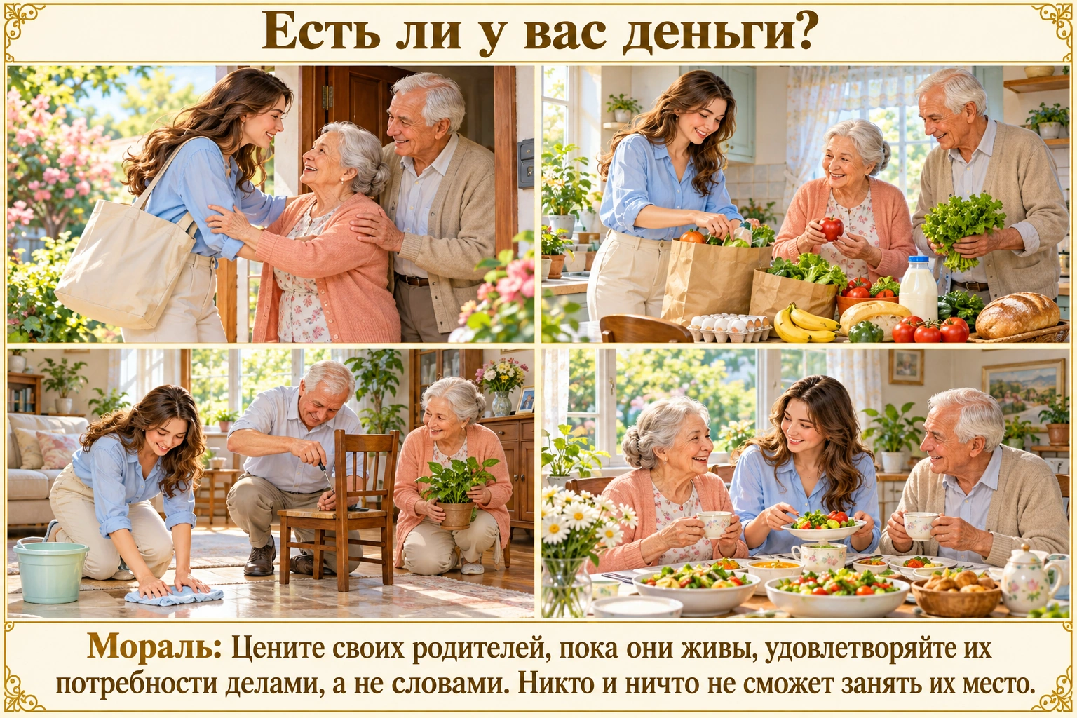 Иллюстрация: Есть ли у вас деньги на расходы?
