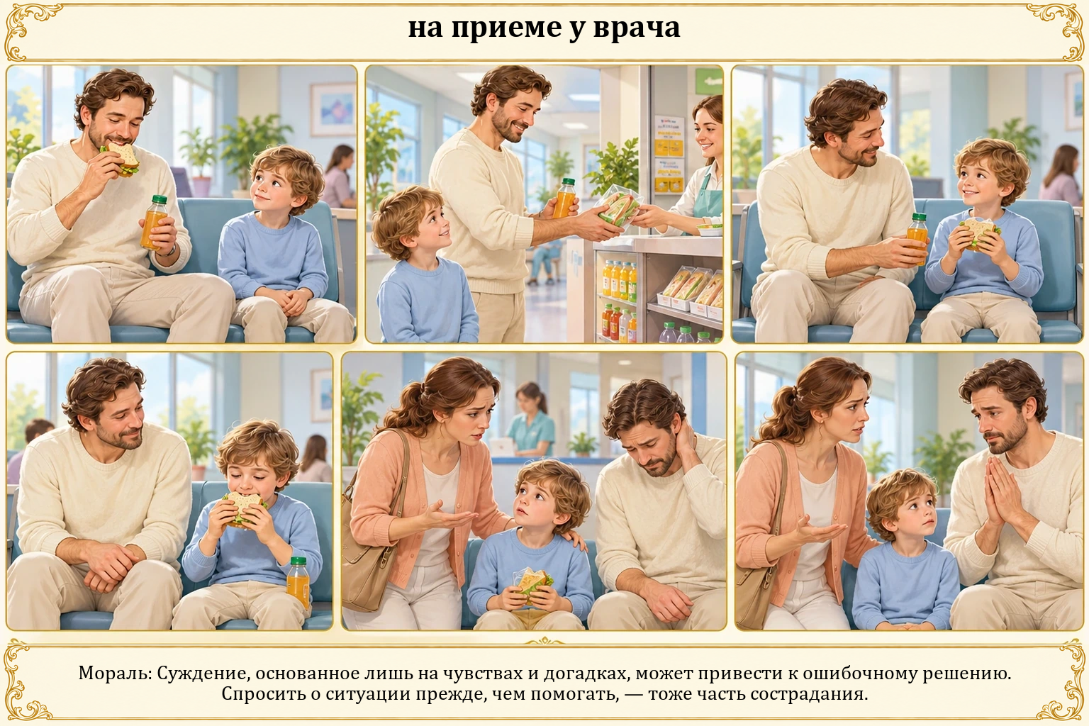 Иллюстрация: На приёме у врача