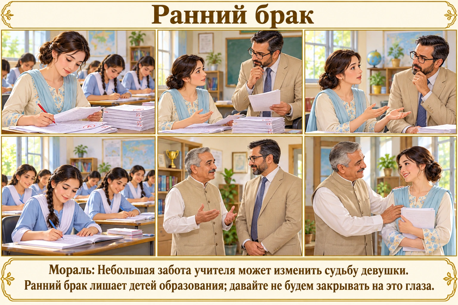 Иллюстрация: Ранний брак