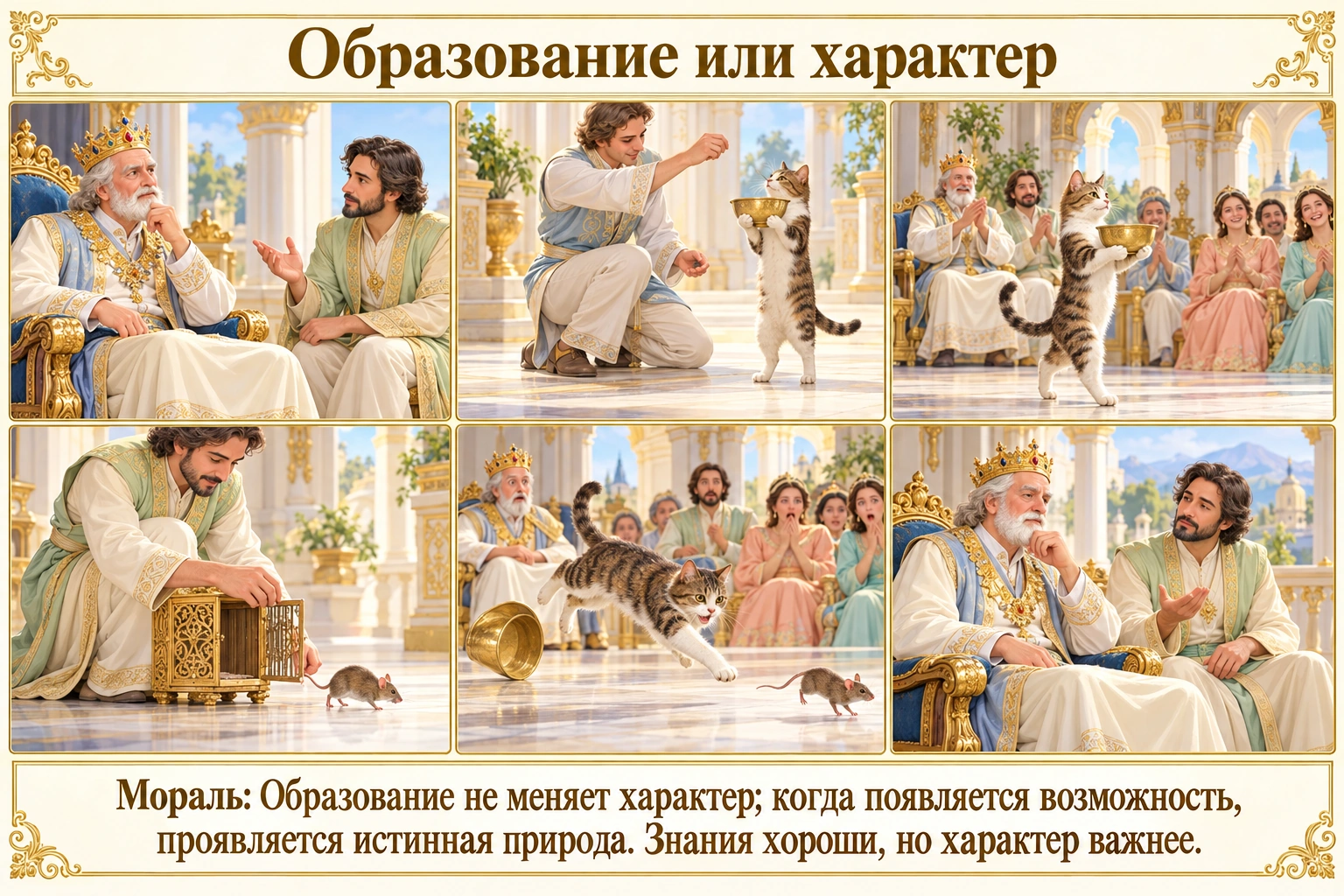 Иллюстрация: Образование или характер