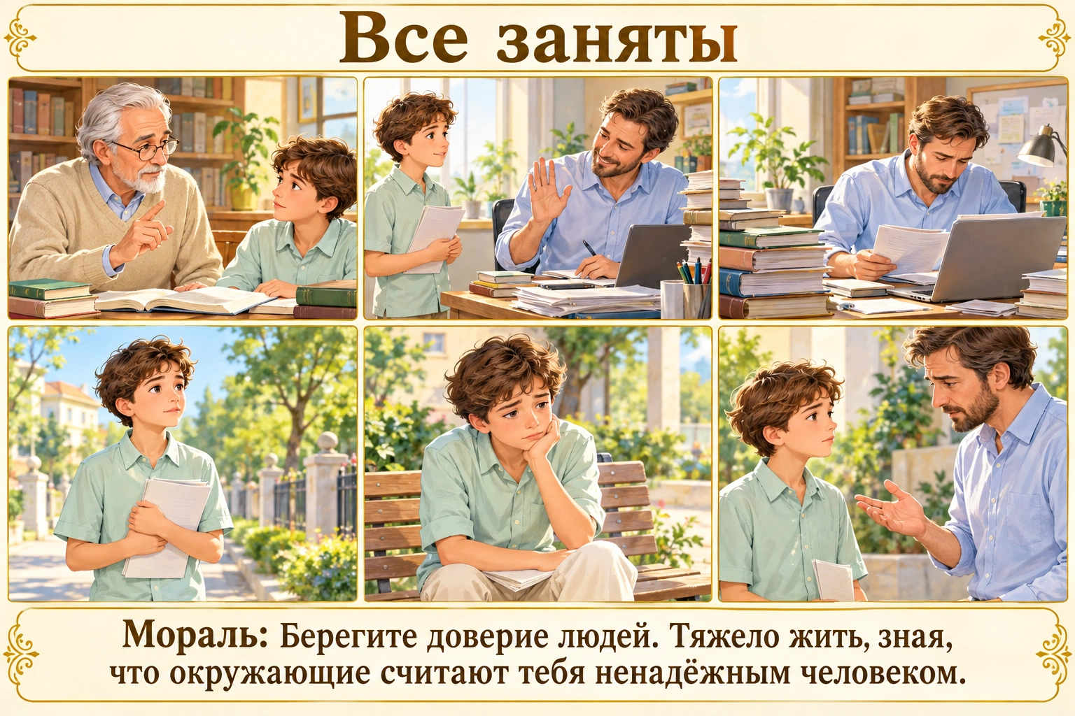 Иллюстрация: Дела есть у всех