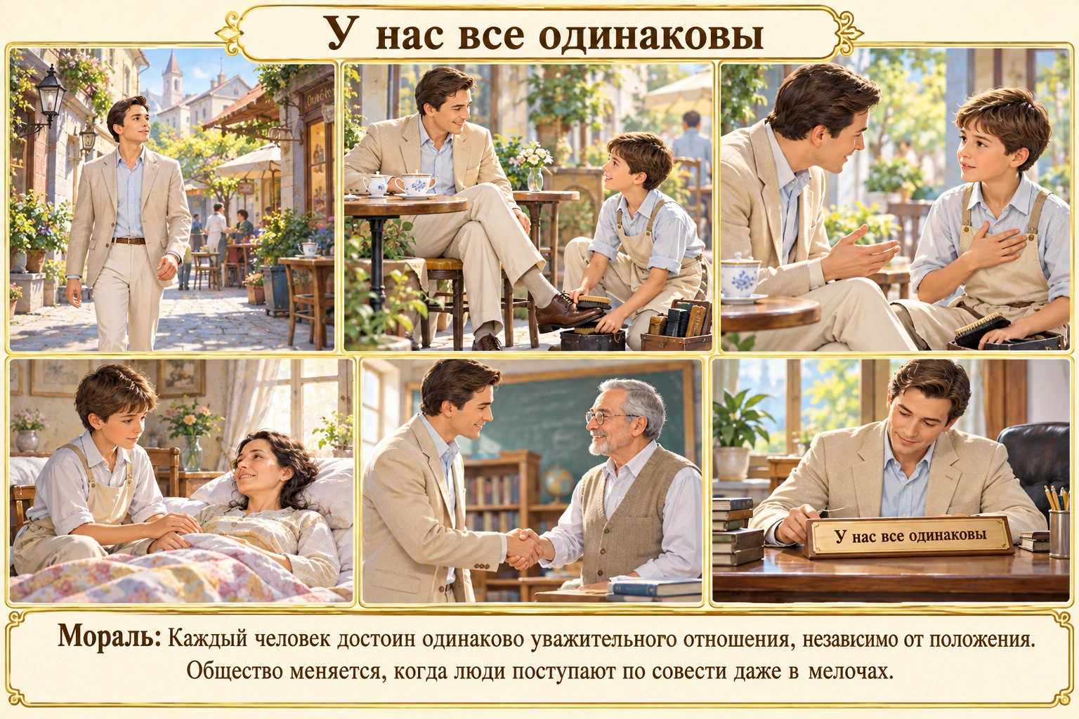 Иллюстрация: У нас все одинаковы