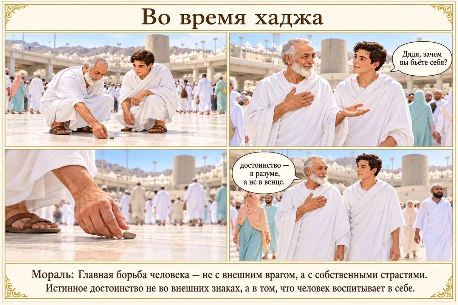 Иллюстрация: Паломничество хаджа