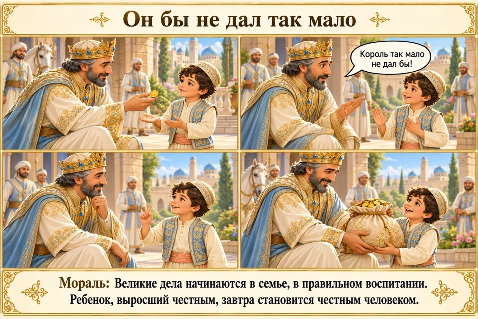Иллюстрация: Он бы не дал так мало