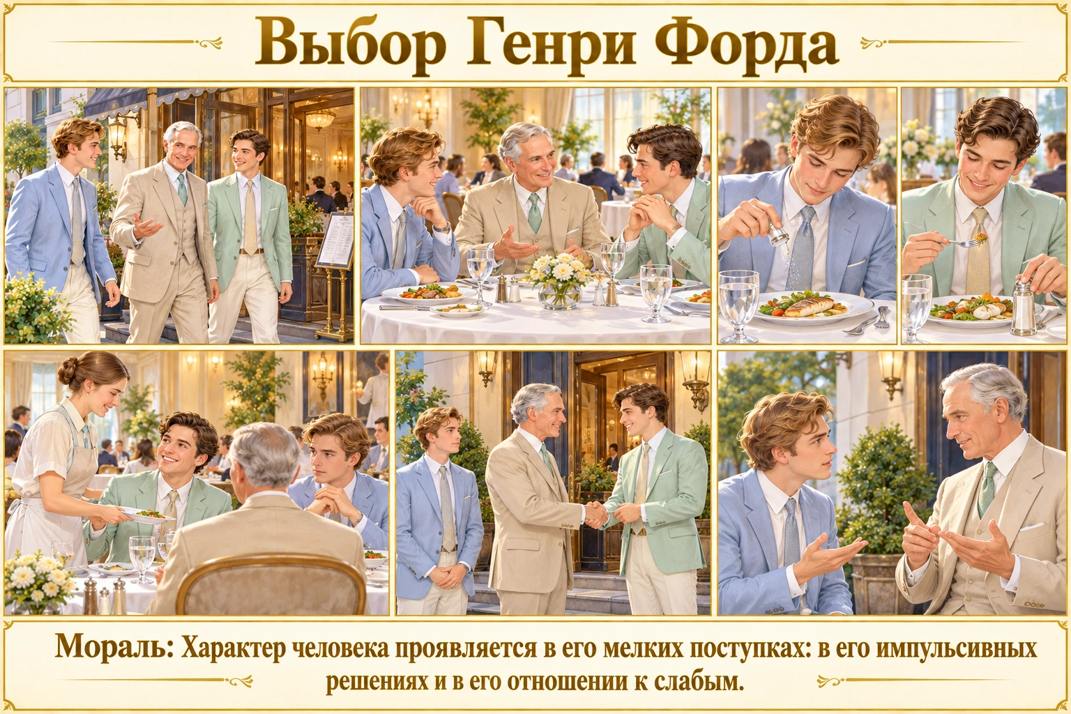 Иллюстрация: Выбор Генри Форда