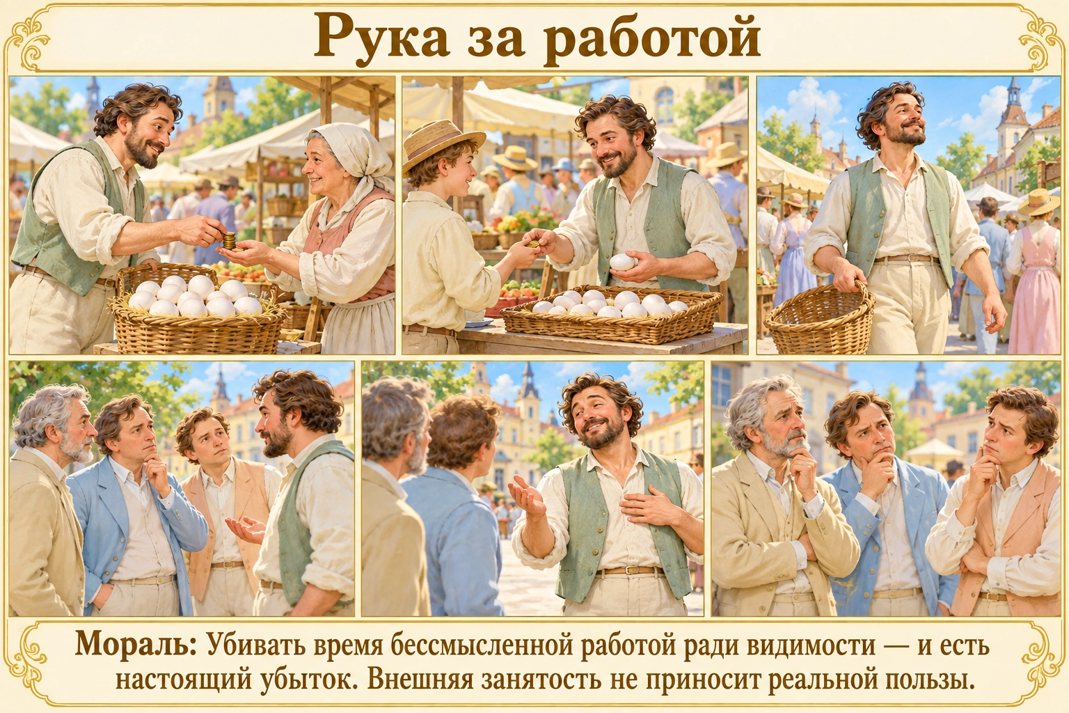 Иллюстрация: Рука за работой