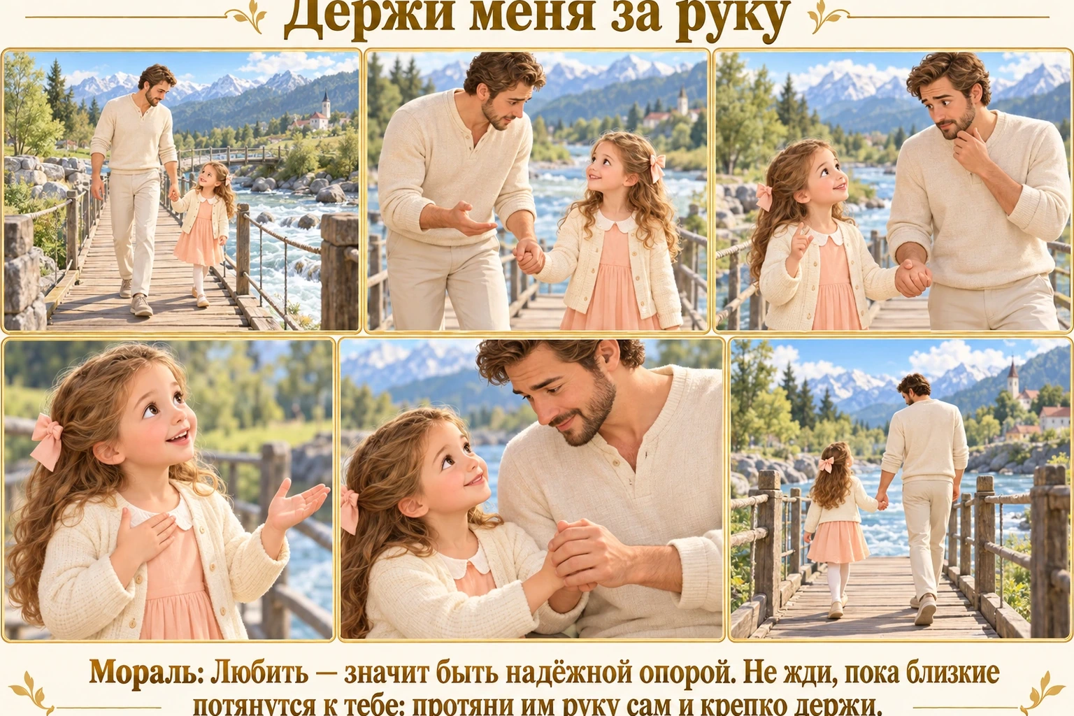 Иллюстрация: Держи меня за руку