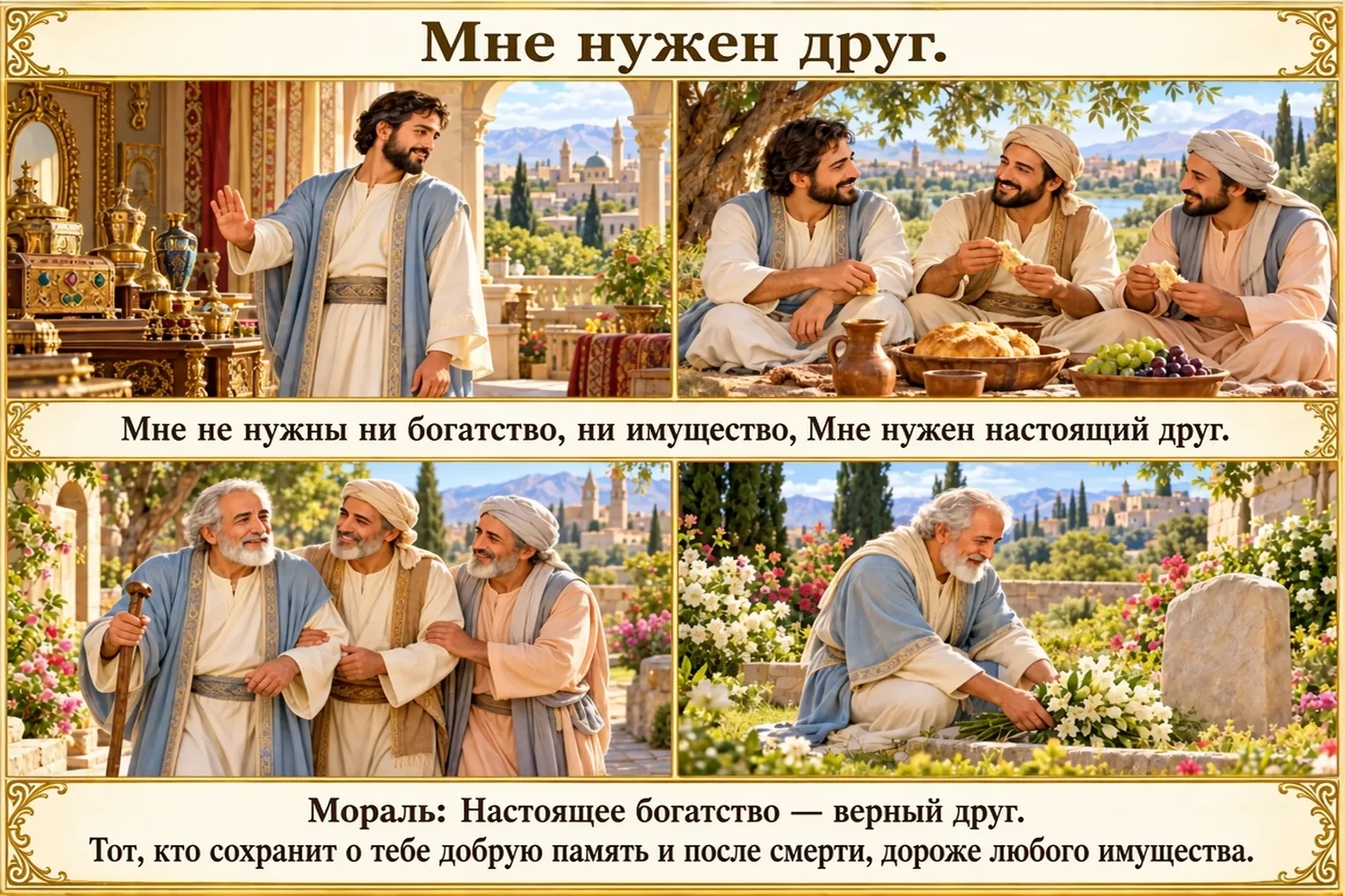 Иллюстрация: Мне нужен друг.